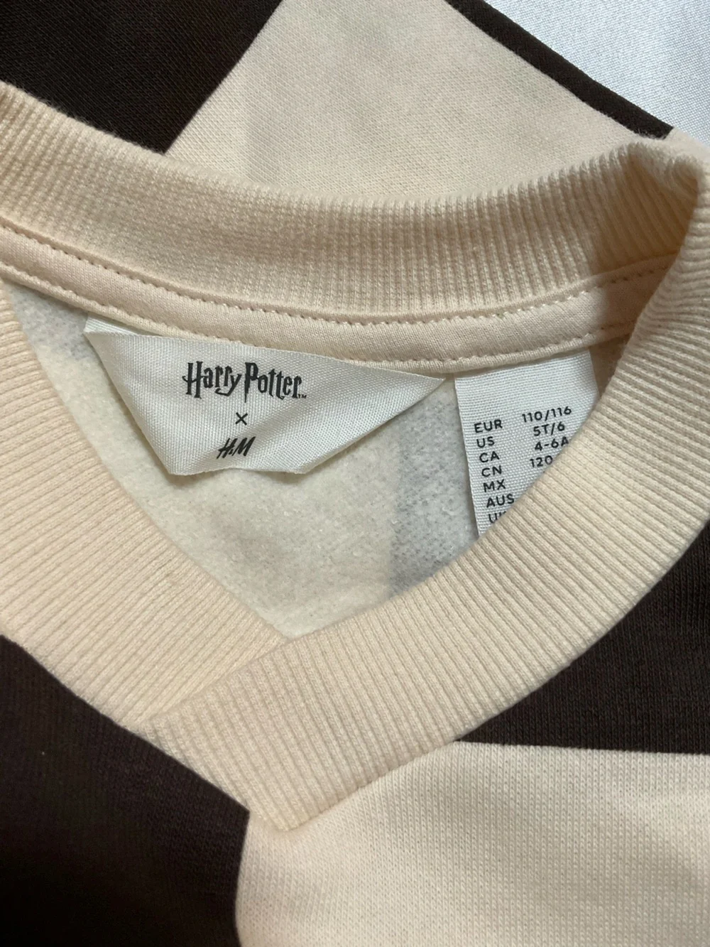 H&M cream brown